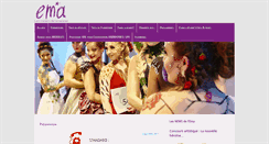 Desktop Screenshot of ema-ecole.com